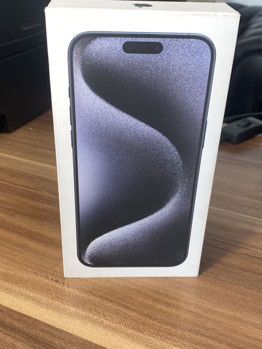 iPhone 15 Pro Max •1 TB • Blue Titanium