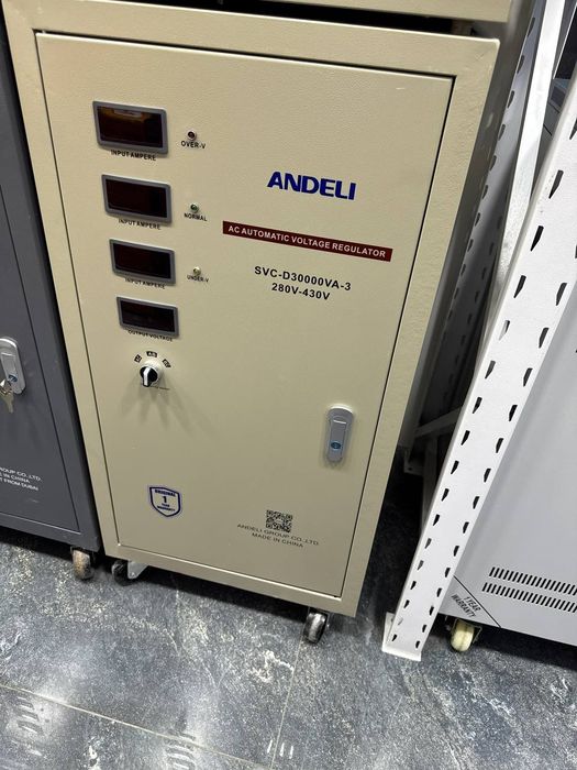 Стабилизатор 30.000 кв 3 фаза ANDELI со склада