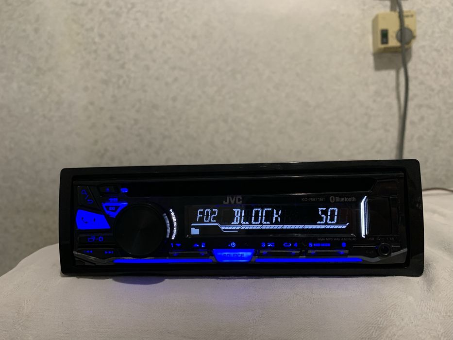 Авто Cd JVC Bluetooth