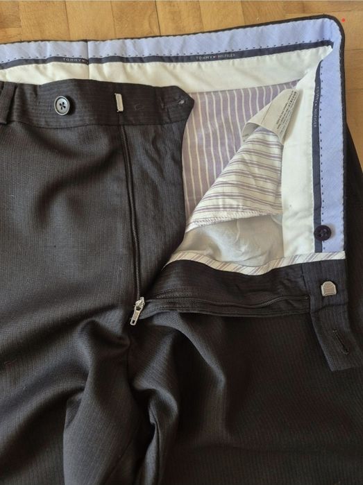 Pantaloni premium Tommy Hilfiger, Tailored, Lână Vergină, Bărbați - 52