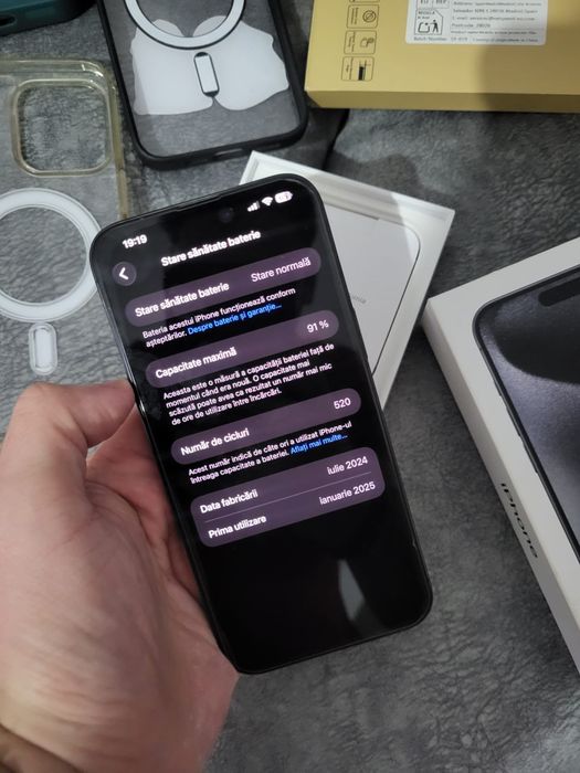 iPhone 15 Pro Max – 256GB – Stare excelentă sau la schimb pe iphone 17 sau Air