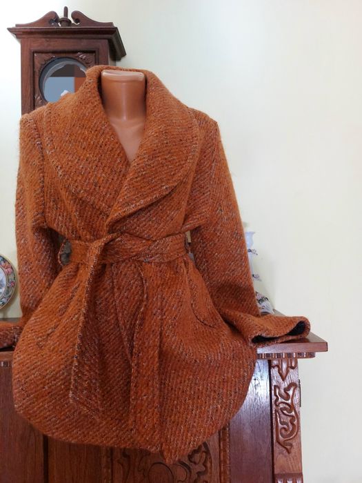 Jacheta de vis, noua, stofa  lana 100%, captuseala naturala