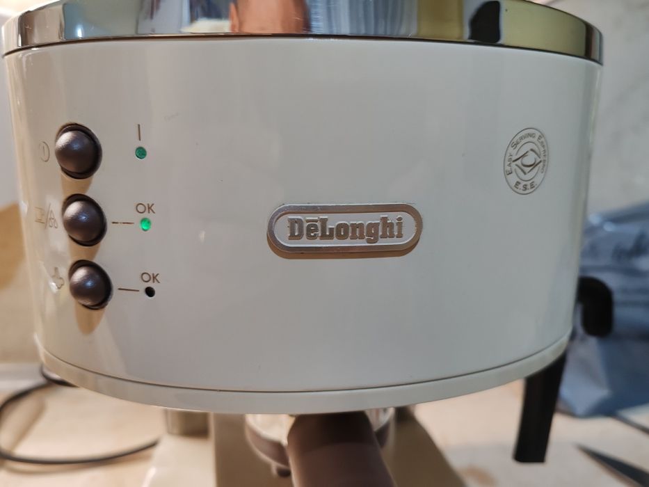 Кафемашина De'Longhi Icona Vintage ECOV 311, 1100W, бежова