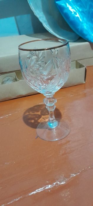 Фужеры Хрустальные Неман разных размеров