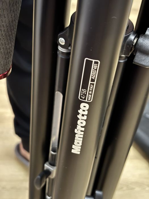Trepied Manfrotto 475B, Slider Viltrox si Monopied Manfrotto