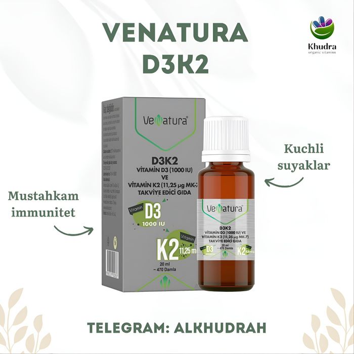 Venatura D3K2 ( Венатур Д3К2)