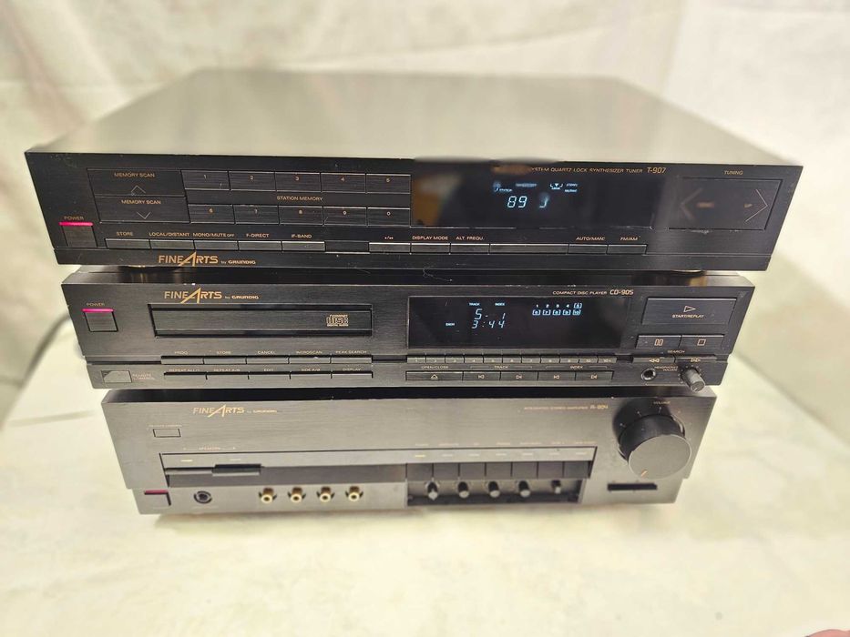 Linie Grundig Finearts T-907 CD-905 A-904 RC-900