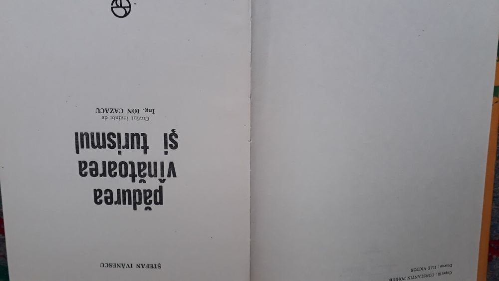 Carte Pădurea vinatul și turismul