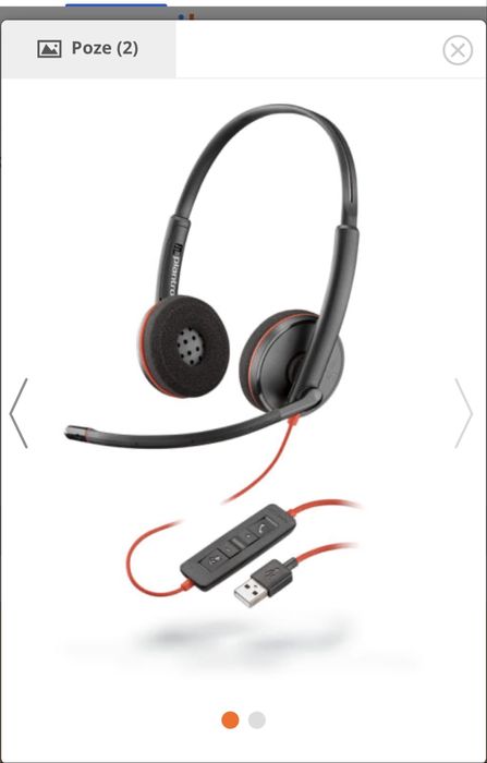 Vând casti Poly Plantronics