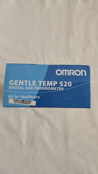 Дигитален ушен термометър Omron Gentle Temp 520 – бърз, точен, нов