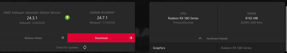 Геймърски компютър / RADEON RX580 SERIES 8192MB / Intel Core i5-9400F