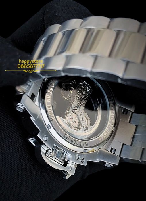 часовник INVICTA Coalition Forces Silver Skeleton Full metal automatic