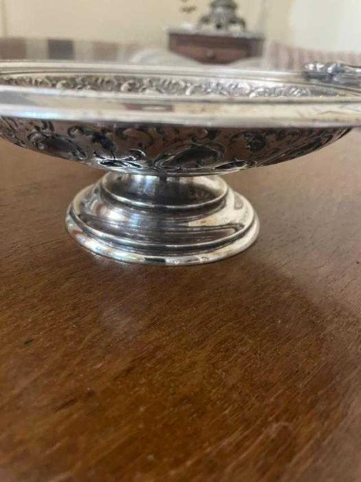 Fructiera WMF argintata - model Art Nouveau