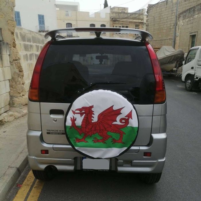 Изработка По Поръчка На Калъф За Резервна Гума Със Снимка Или гр