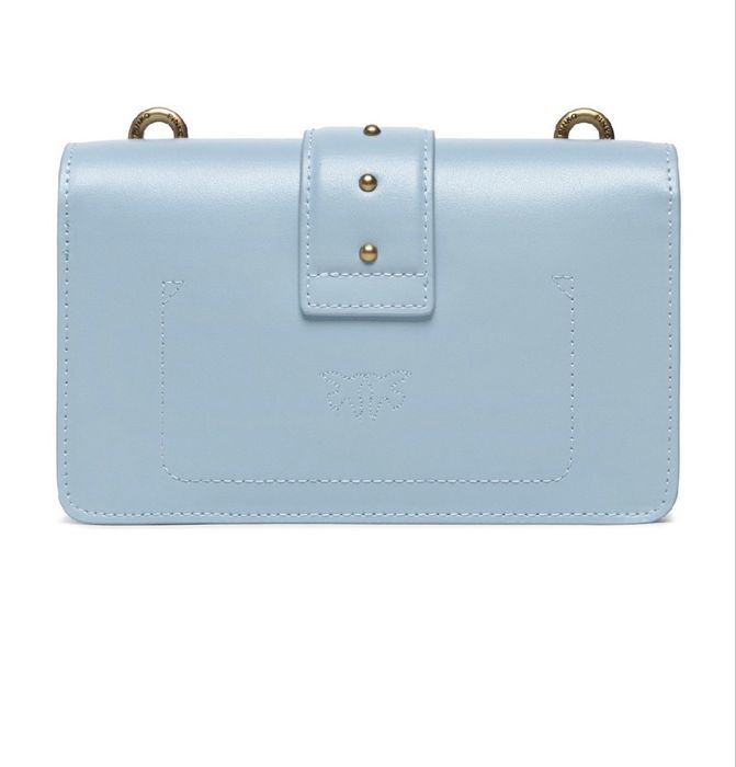 Pinko love mini baby blue- светло синя пинко