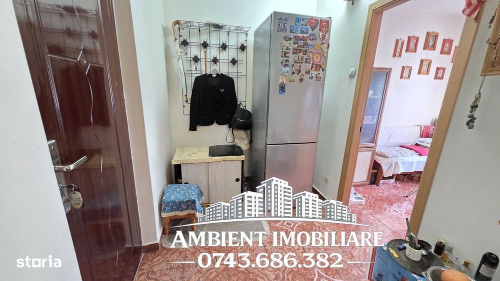 Apartament cu 2 camere, ETAJ 3, mobilat și utilat, VASLUI - zona NORD;