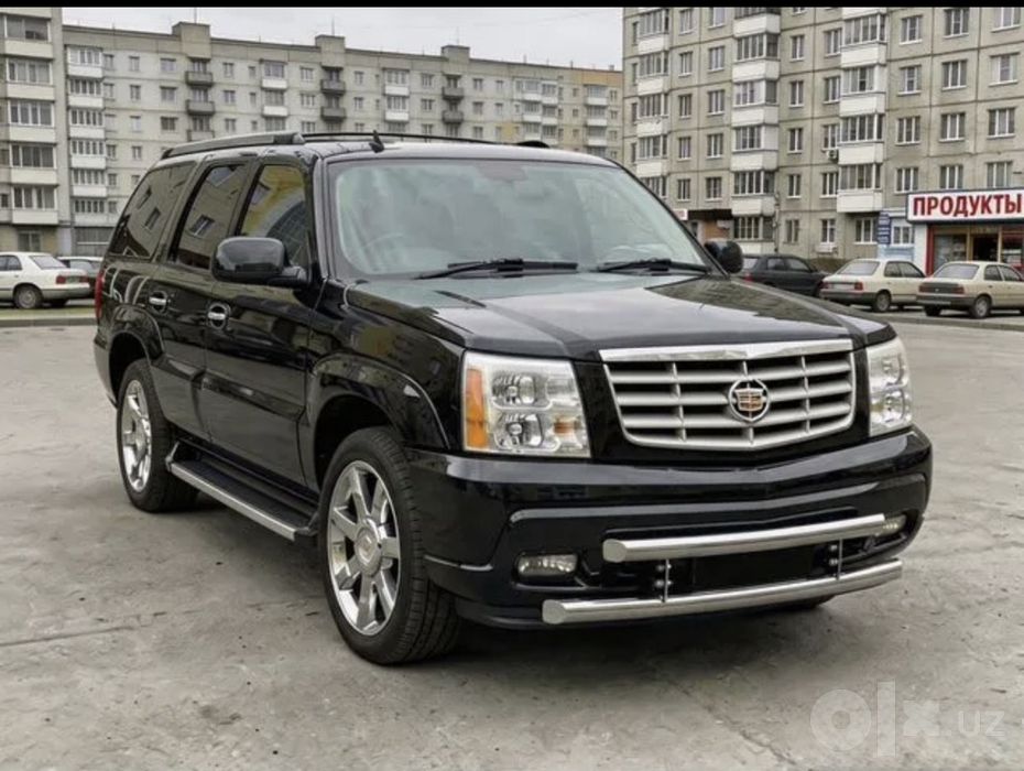 Защита бампера Cadillac Escalade дуга