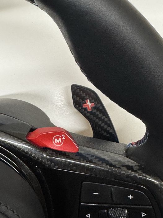 Volan BMW Model CS Carbon piele nappa si cusaturi M G20 G21 G30