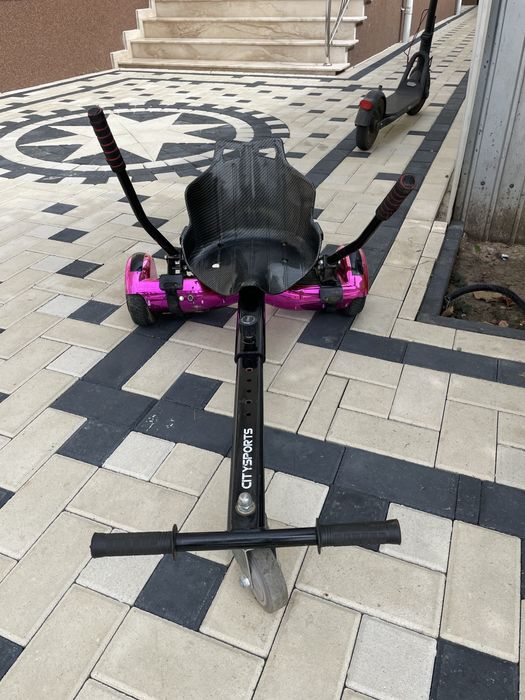 Vand hoverborad cu tot cu sacunel mai multe detalii la tel