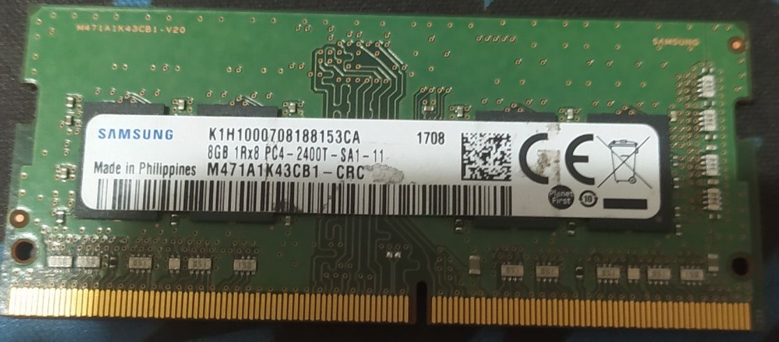 Продам ОЗУ 8 gb для ноутбука: 130 000 сум - Комплектующие Чирчик на Olx