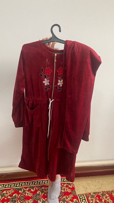 Платья халат двойка плащ