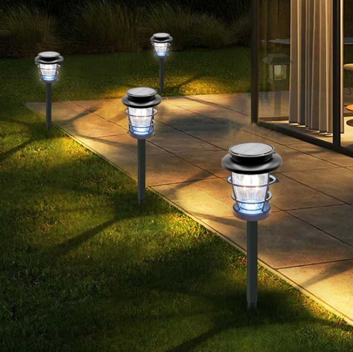 Соларна сензорна лампа с LED осветление Hop-8818F