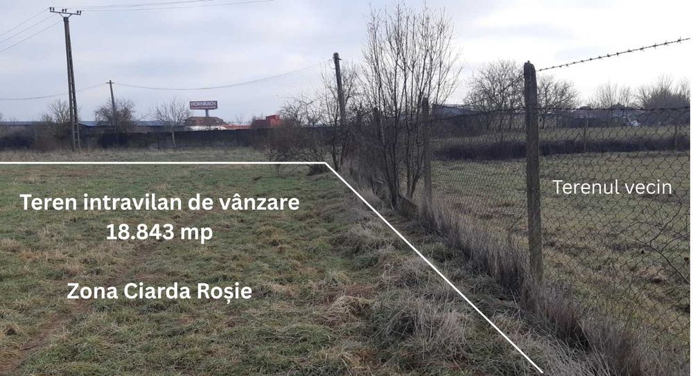 Teren intravilan de vânzare – Timișoara, zona Ciarda Roșie