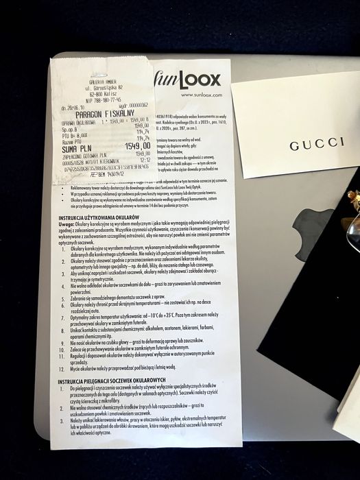 GUCCI GG1221O 006 GOLD с прозрачни стъкла