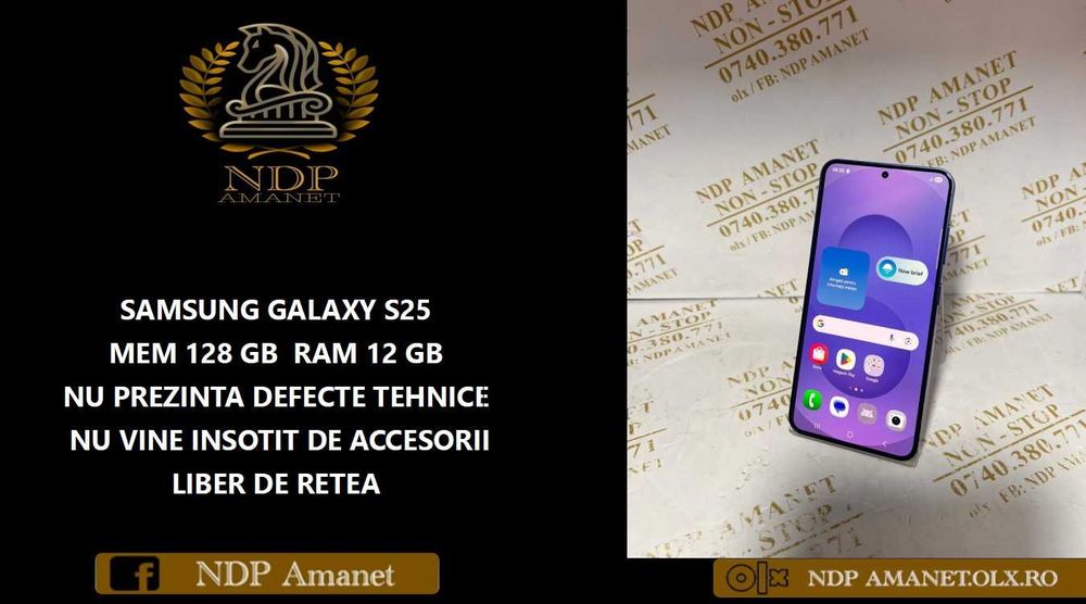 NDP Amanet Calea Mosilor 298  SAMSUNG GALAXY S25 (45964)