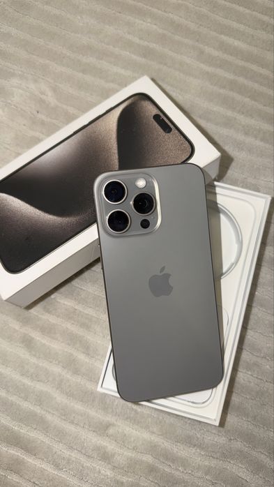 Iphone 15 pro max, titanium, 256 гб