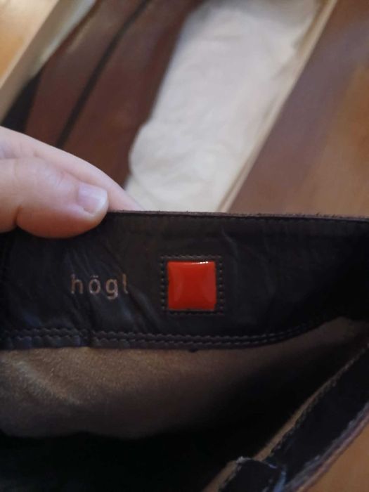 Естествена Кожа Ботуши Hogl