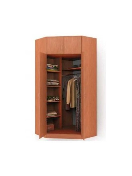 Шкаф угловой с антресолью