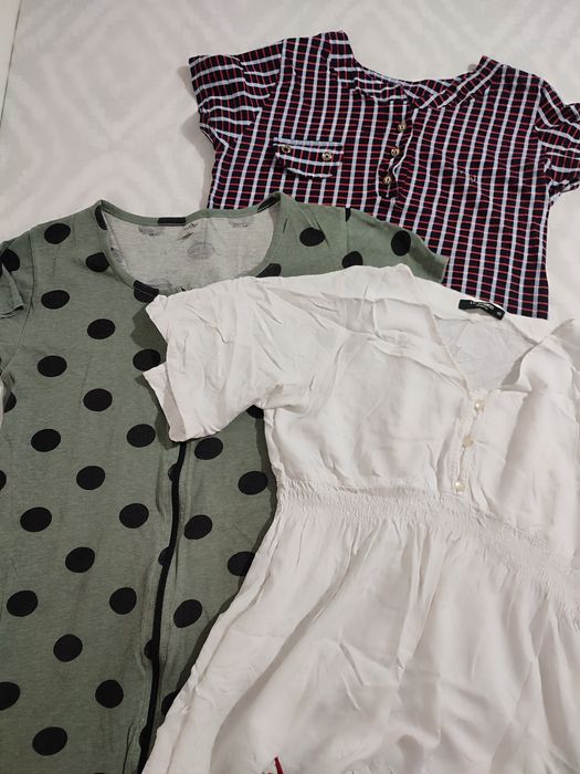 Халат,платье и рубашка для кормящей