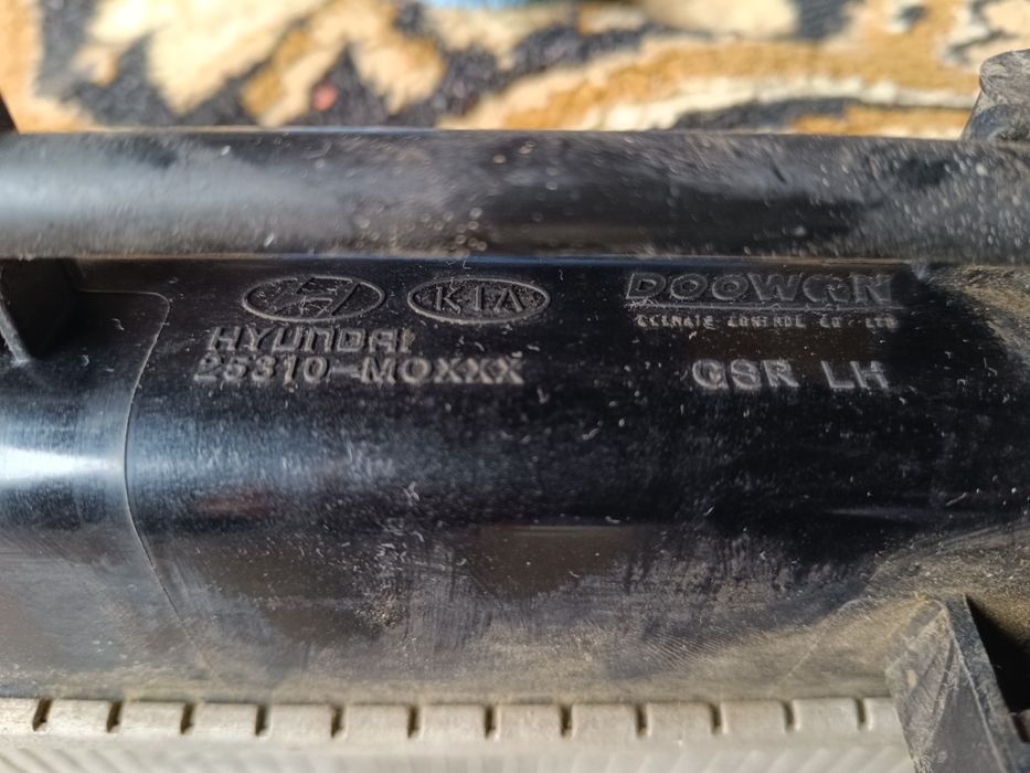 Радиатор на KIA и HYUNDAI