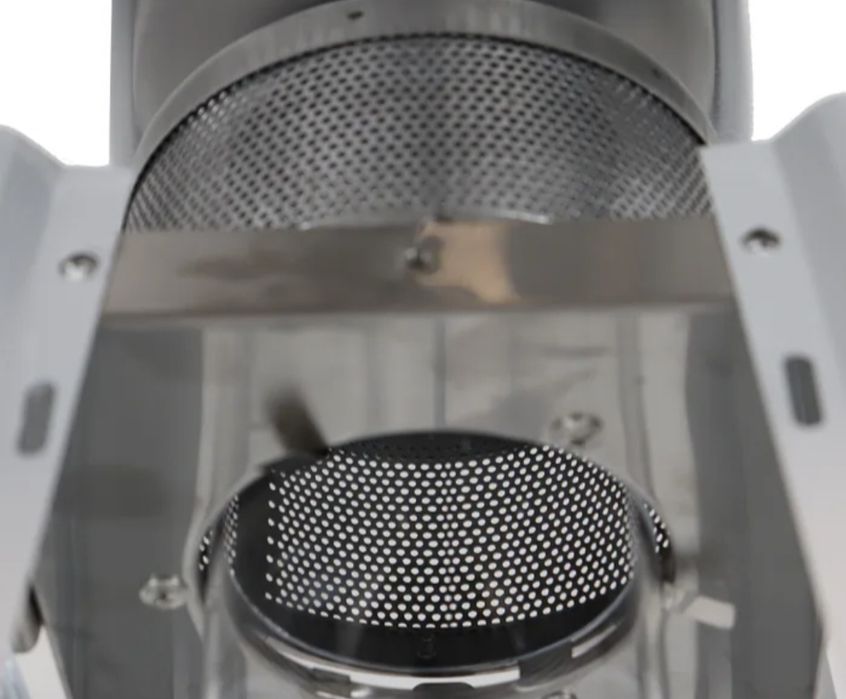 Vand Incalzitor terasa gaz, cu tub din QUARTZ si regulator Grunman