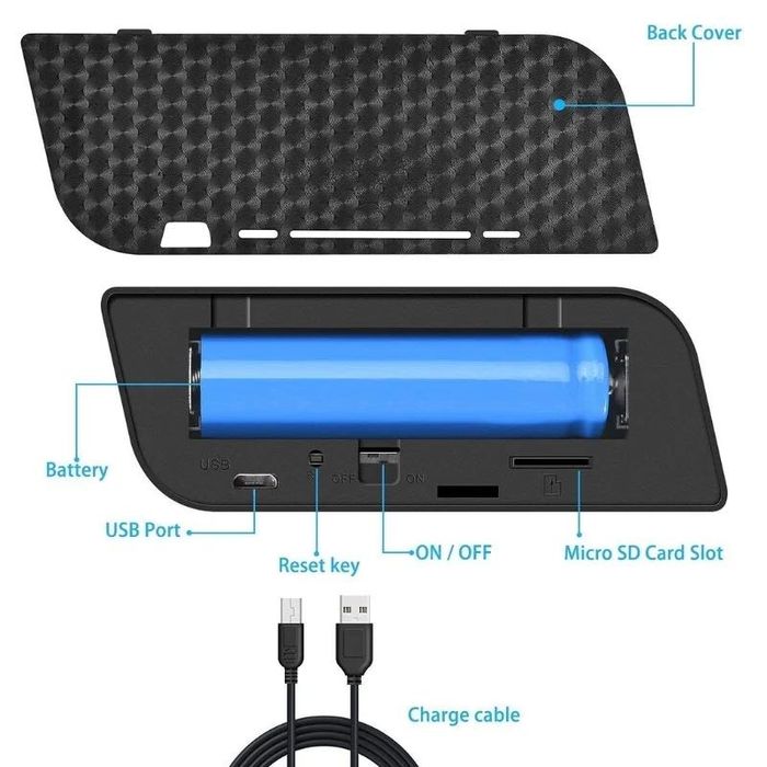 Mini Camera Ceas Birou - Spion - Urmărire - Ascunsa - FullHD