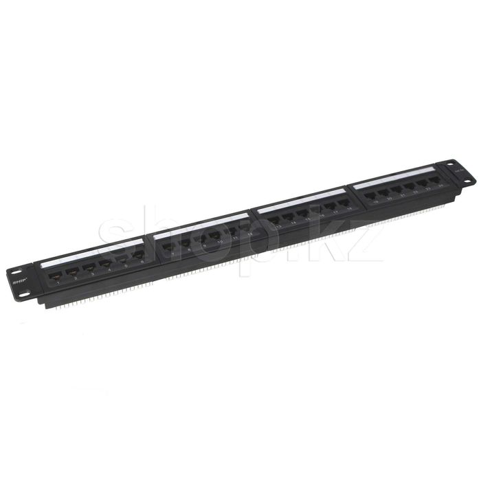Patch panel 24-port SHIP P197-24, RJ-45, 19", 1U, Cat. 5e