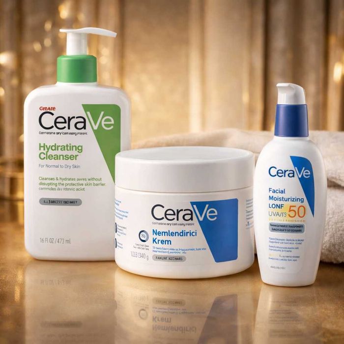 CeraVe Nemlendirici Krem 340g, Intensiv namlantiradi, Butun oila uchun