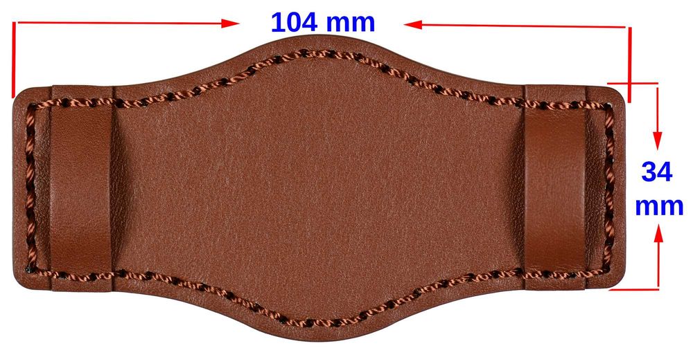 Bratara Ceas piele 22mm Curea maro stil FOSSIL cu aspect vintage