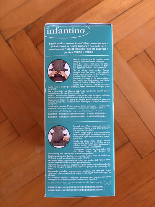 Marsupiu multifunctional 4 in 1 Infantino