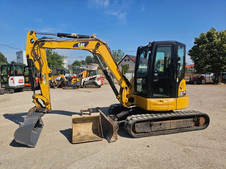 Caterpillar Cat 305 E 2 CR miniexcavator midiexcavator compact Impecabil 2cupe