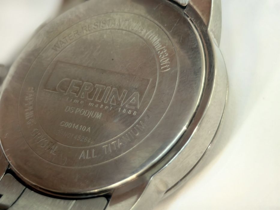 Хб! Часовник Certina DS Podium Titanium
