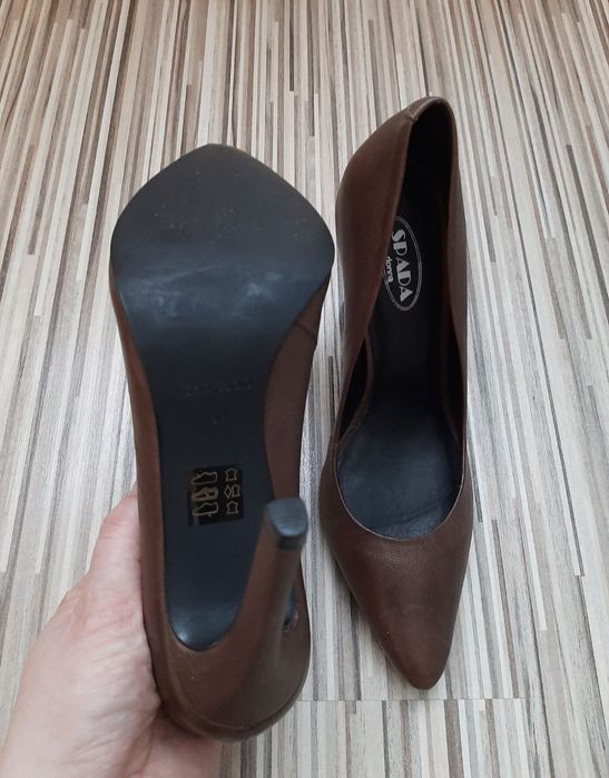 Pantofi piele stileto Spada Donna marime 36.
