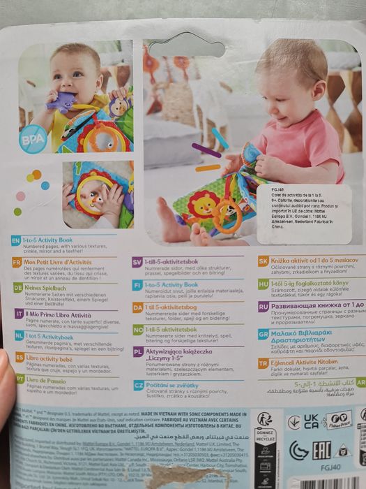 Activity book 5in1 Fisher Price