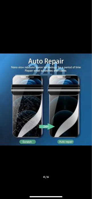 Set 3 Folii protectie iPhone XR, XS, iPhone 11,12