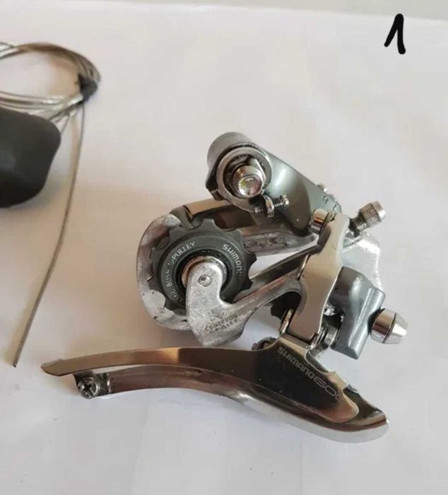 Groupset Shimano 600 Tricolor