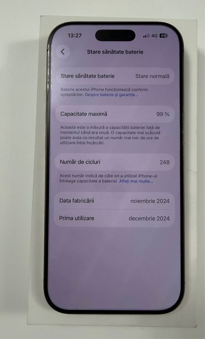 Iphone 16 pro Titaniun 128GB