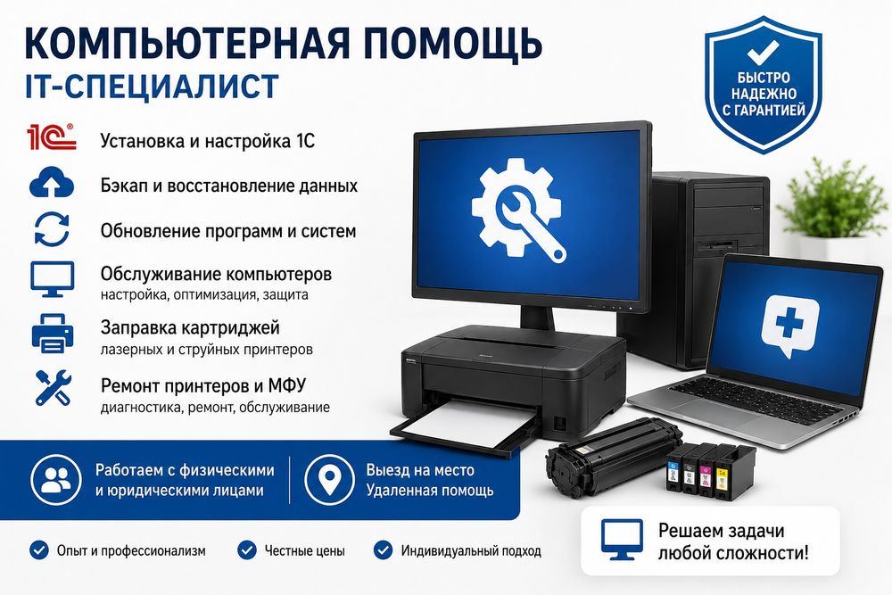 Компьютерная помощь и IT услуги