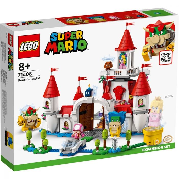 SIGILAT! LEGO Super Mario CASTELUL MARE a lui Peach 71408