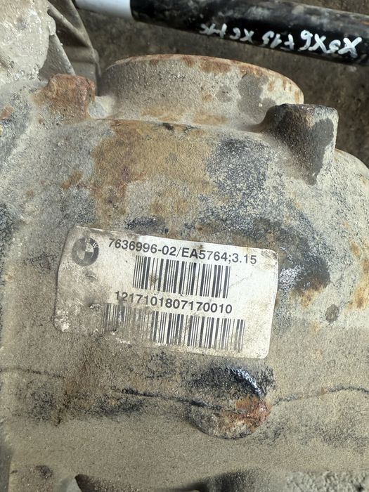 Диференциал 3.15 заден Бмв х5 х6 ф15 ф16 (diferencial bmw x5 x6 f15 )